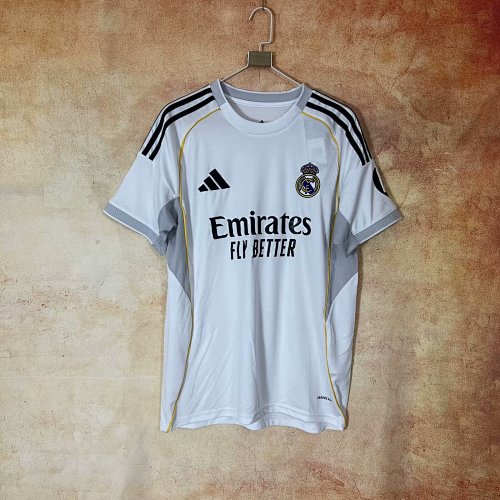 Fifa 25-26 Real Madrid Home Fans Version Jersey S-4XL