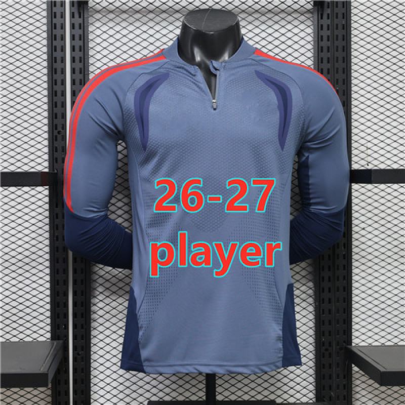 26-27 Bayern Player Version Long Sleeve Tracksuit S-3XL