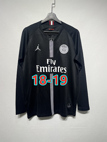 Balenciaga 18-19 Paris Psg Third Retro Long Sleeve Jersey S-2XL