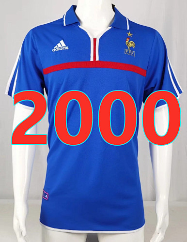France Retro Home Jersey S-Xxl