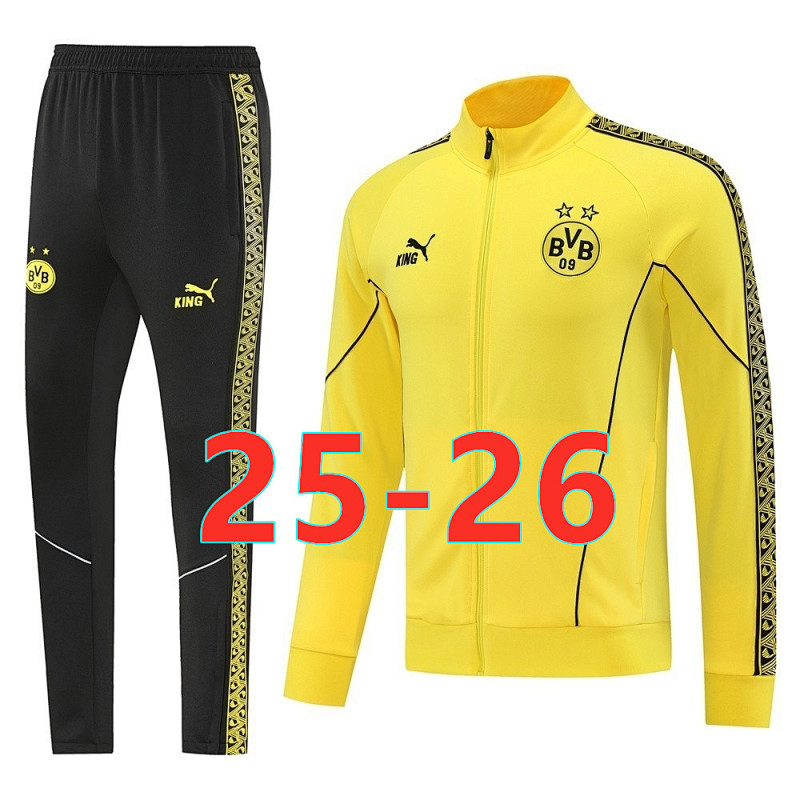 25-26 Dortmund Long Zipper Jacket S-2XL