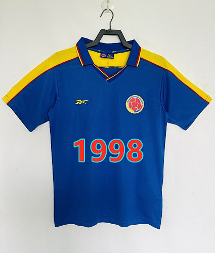 Colombia Away Retro Jersey S-2XL