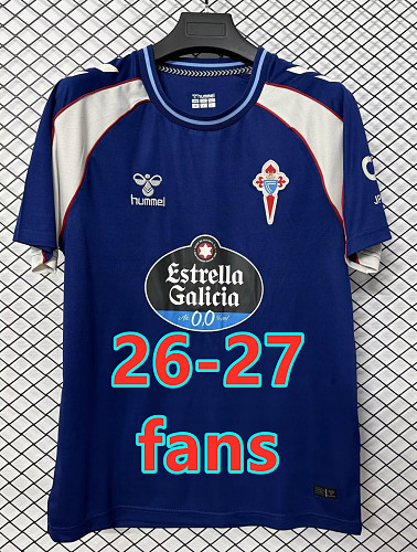 26-27 Celta Away Fans Version Jersey S-4XL