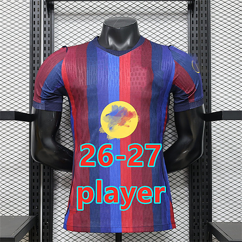 26-27 Barcelona Home Player Version Jersey S-4XL
