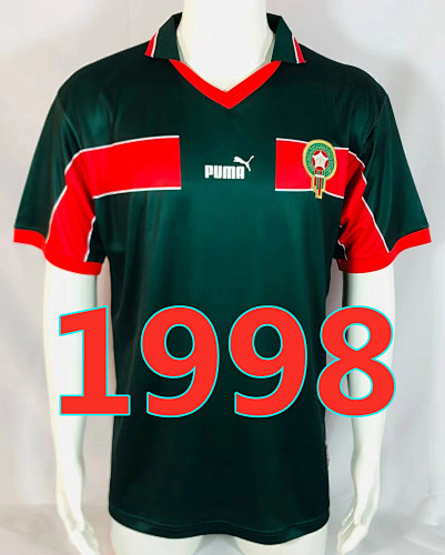 Morocco Retro Home Jersey S-2XL