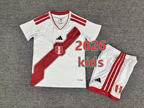 Peru Home Jersey+shorts Kit 16 -28