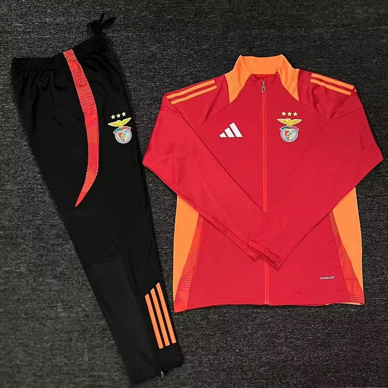 25-26 Benfica Long Zipper Jacket S-2XL