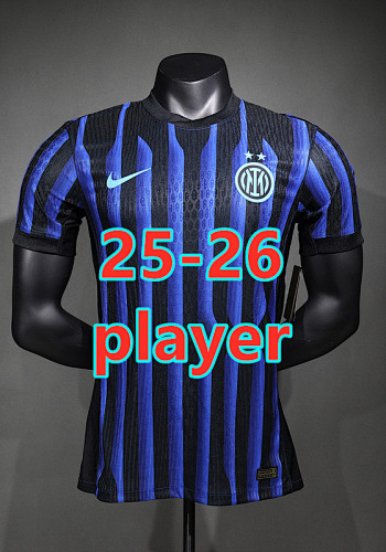 Serie A & Ucl 25-26 Inter Milan Home Player Jersey S-2XL