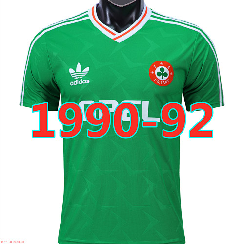 Ireland Retro TopThai Quality Home Jersey S-2XL