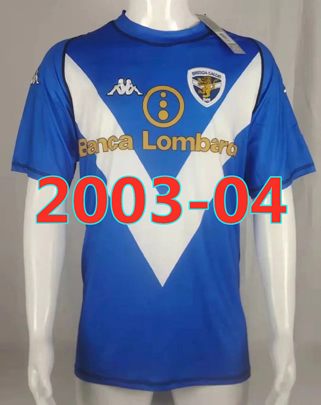Brescia Calcio Retro Home Jersey S-2XL