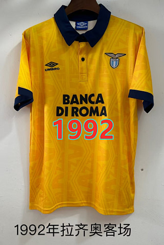 Lazio Away Retro Fans Version Jersey S-2XL