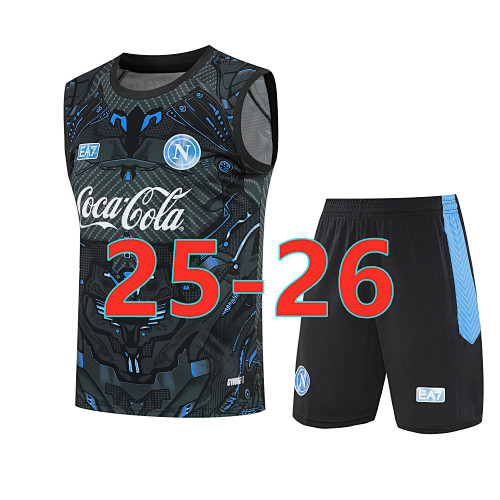 25-26 Napoli Short Sleeve Vest Tracksuit S-2XL