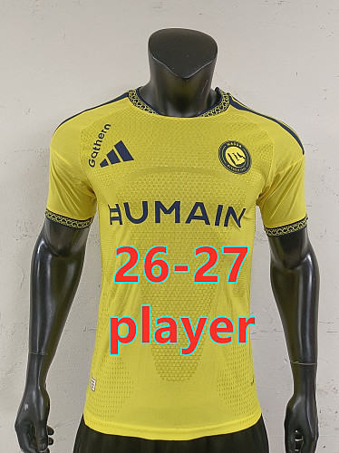 26-27 Al-Nassr Home Player Jersey S-2XL
