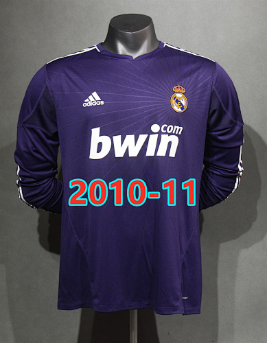 Real Madrid Third Retro Player Long Jersey S-2XL