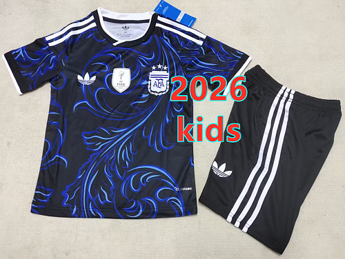 Argentina Away Kids 2 Teams Kit 16 -28 2