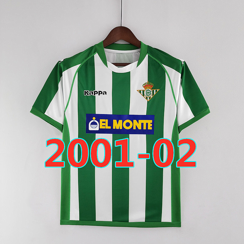 Real Betis Retro Home Jersey S-2XL