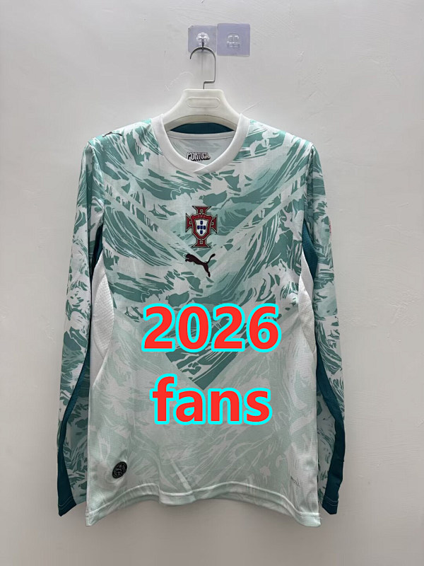 Portugal Away Fans Version Jersey S-4XL