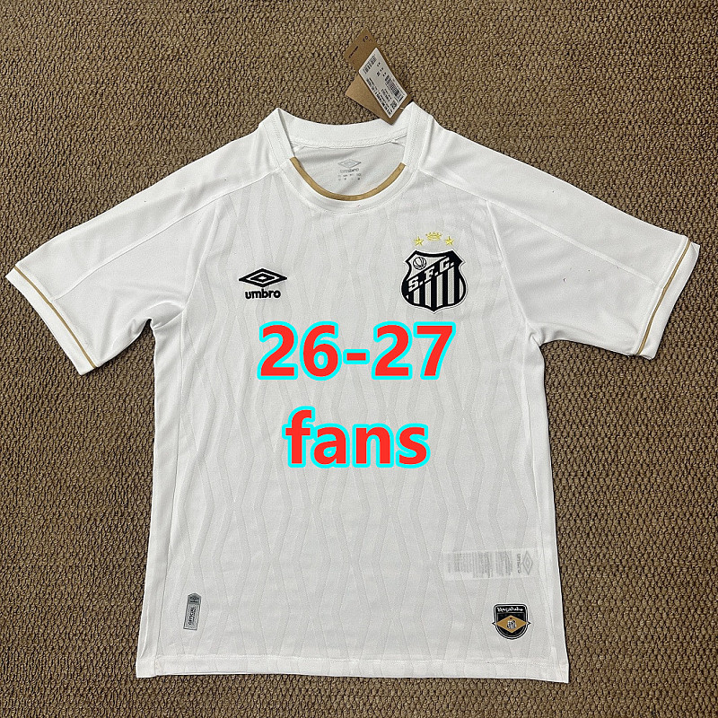 26-27 Santos Home Fans Version Jersey S-2XL