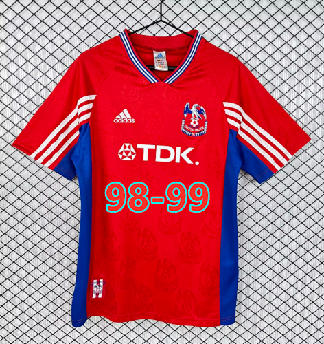 98-99 Crystal Palace Home Retro Fans Version Jersey S-2XL