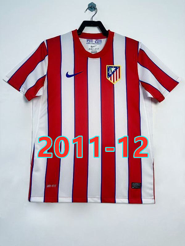 Atletico Madrid Home Retro Fans Version Jersey S-2XL