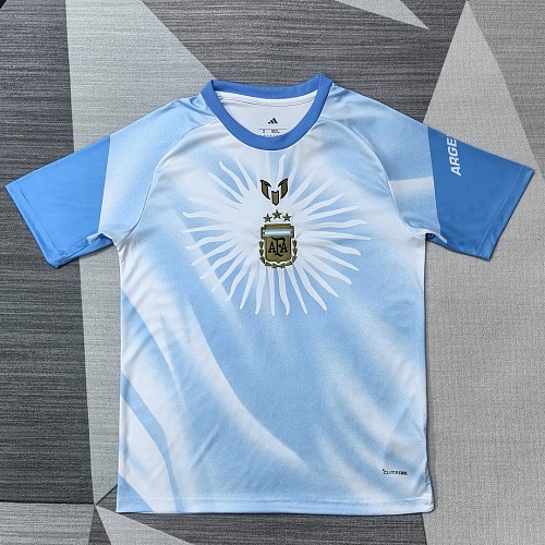 Argentina Training Fans Version Jersey S-4XL