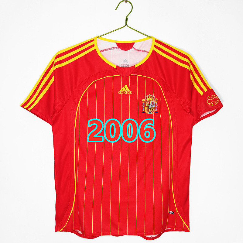 Spain Home Retro Jersey S-2XL