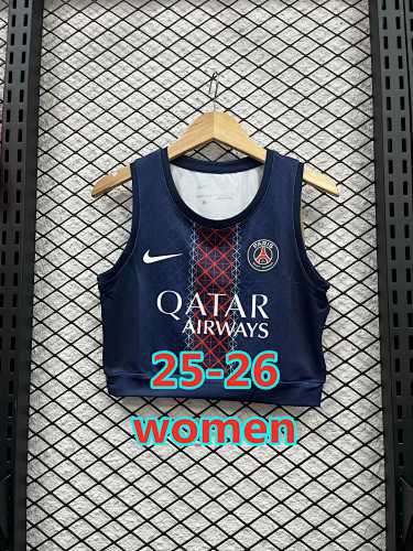Balenciaga 25-26 Paris Psg Home Women Vest Jersey S-Xl
