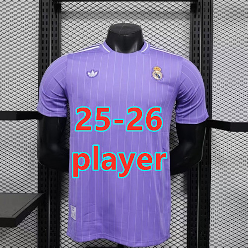 25-26 Real Madrid Training Player Version Jersey S-2XL