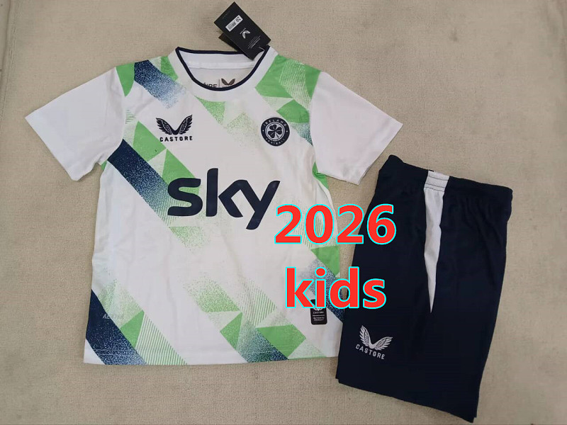 Ireland Away Kids Player Version Kit 16 -28