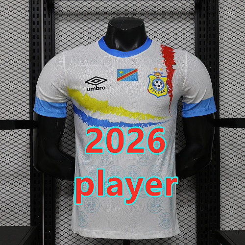 Congo Away Player Version Jersey S-2XL