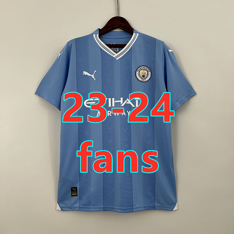 Manchester City Fans Version 23-24 Home Jersey S-2XL
