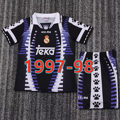 Real Madrid Third Kids Retro Jersey+shorts 16 -28