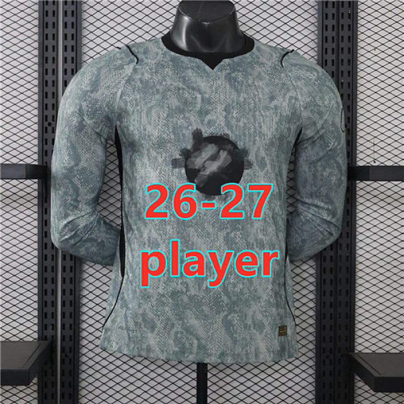 26-27 Barcelona Goalkeeper Player Long Sleeve Jersey S-4XL
