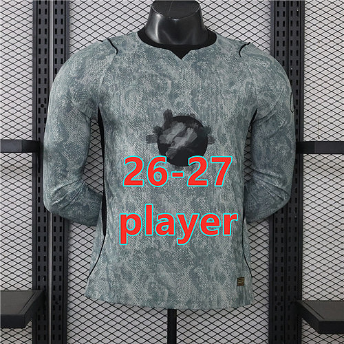 26-27 Barcelona Goalkeeper Player Long Sleeve Jersey S-4XL