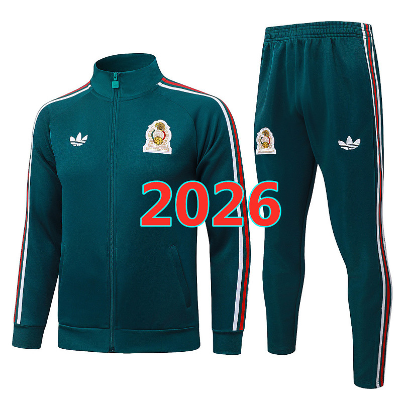 Mexico Long Zipper Jacket S-2XL