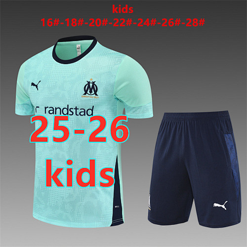 25-26 Marseille Kids Short Sleeve Tracksuit 16 -28