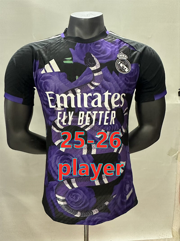 25-26 Real Madrid Special Player Version Jersey S-2XL