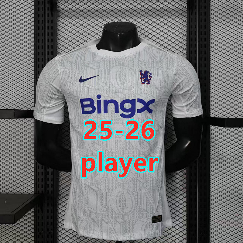 25-26 Chelsea Training Player Version Jersey S-2XL