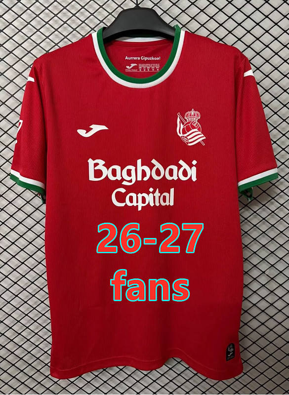 26-27 Real Sociedad Third Fans Version Jersey S-4XL