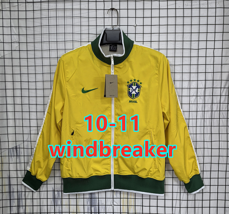 10-11 Brazil Retro Windbreaker S-2XL