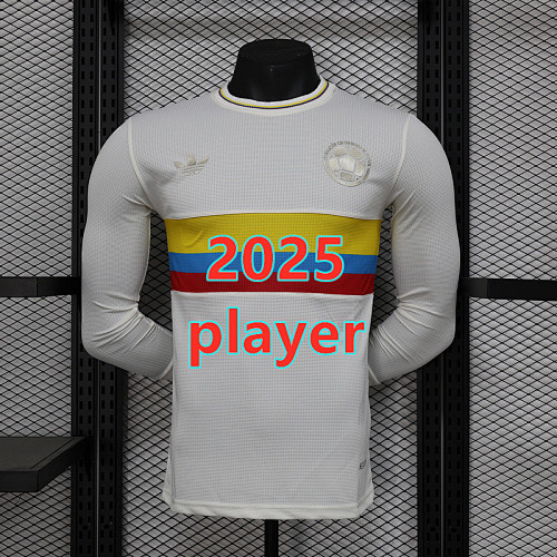 Colombia Anniversary Player Long Jersey S-2XL