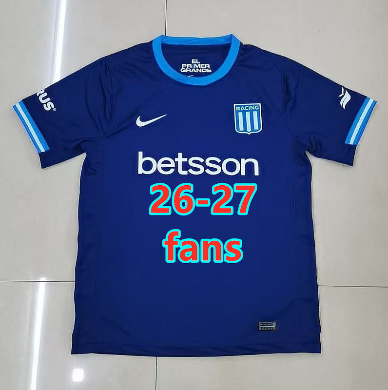 26-27 Avellaneda Away Fans Version Jersey S-4XL
