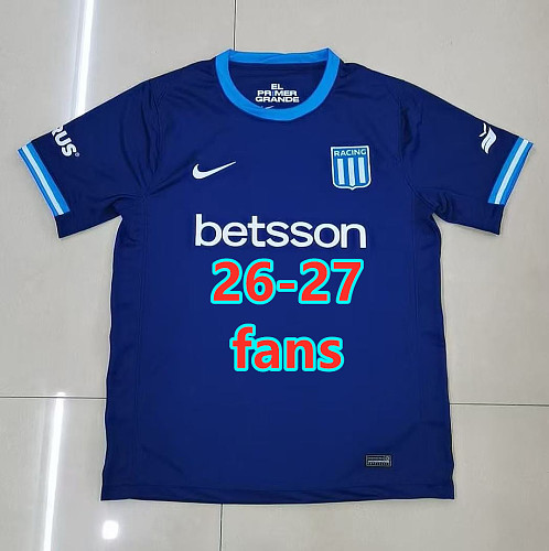 26-27 Avellaneda Away Fans Version Jersey S-4XL