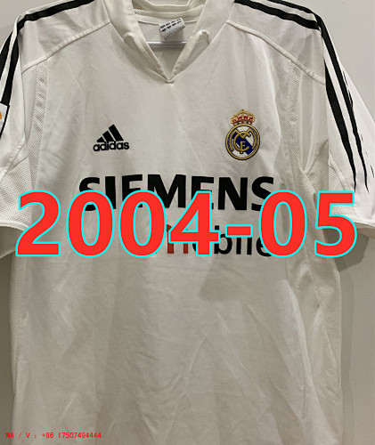 Real Madrid Retro S-2XL Home Jersey