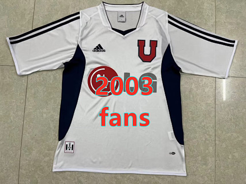 Universidad De Chile Away Fans Version Retro Jersey S-3XL