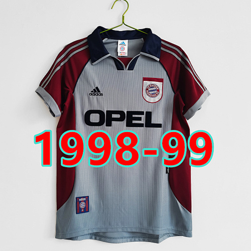 Bayern Retro TopThai Quality Away Jersey S-2XL