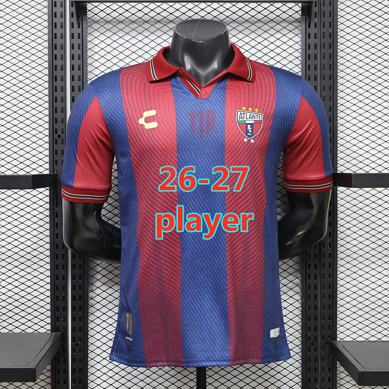 26-27 Atlantis Home Player Version Jersey S-3XL