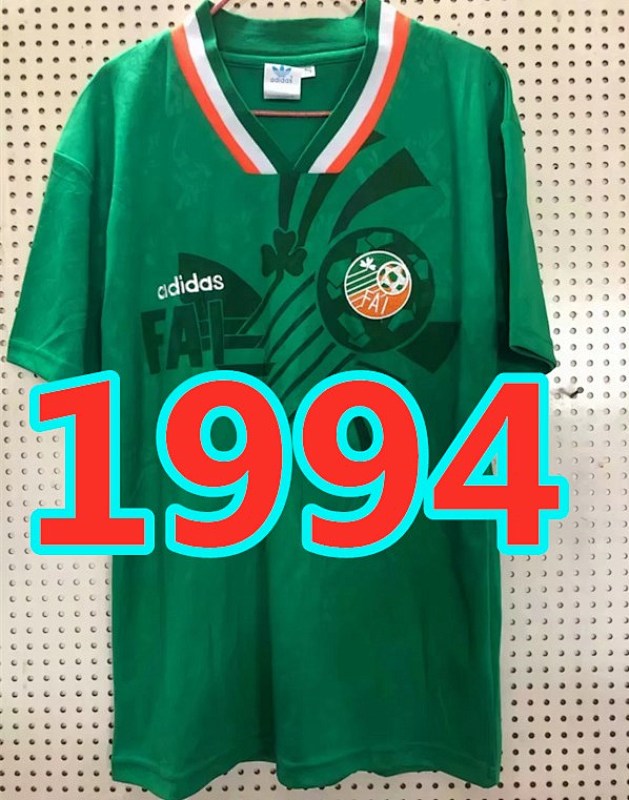 Ireland Home Retro Jerseys S-Xxl