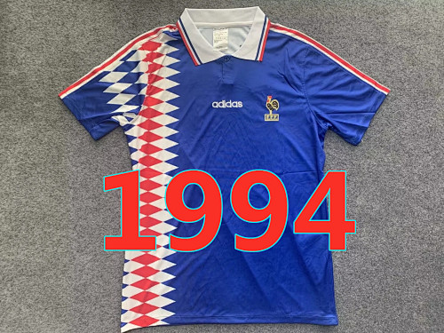 France Retro Home Jersey S-2XL