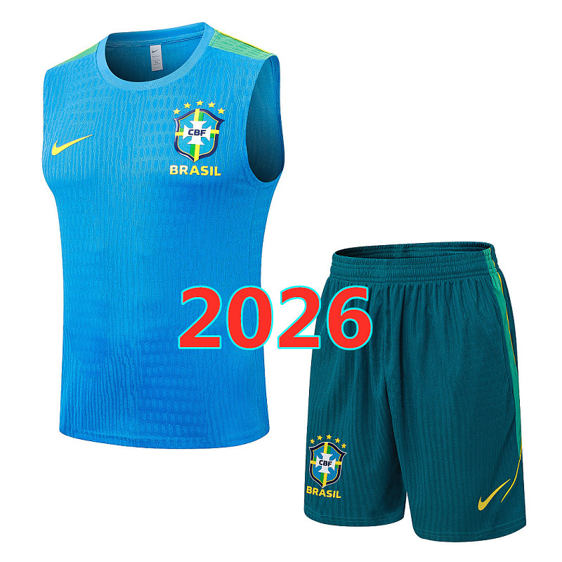 Brazil Player Vest+shorts Kit S-3XL